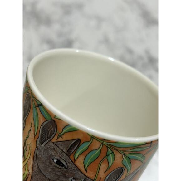 Australian Wildlife Collection Priscilla Parker Kanguru Mug Tea Porcelain 3.5" - Picture 8 of 9